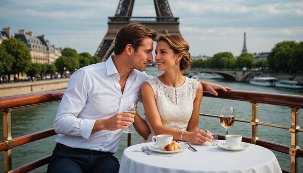 Croisières romantiques à bord d'un bateau mouche paris